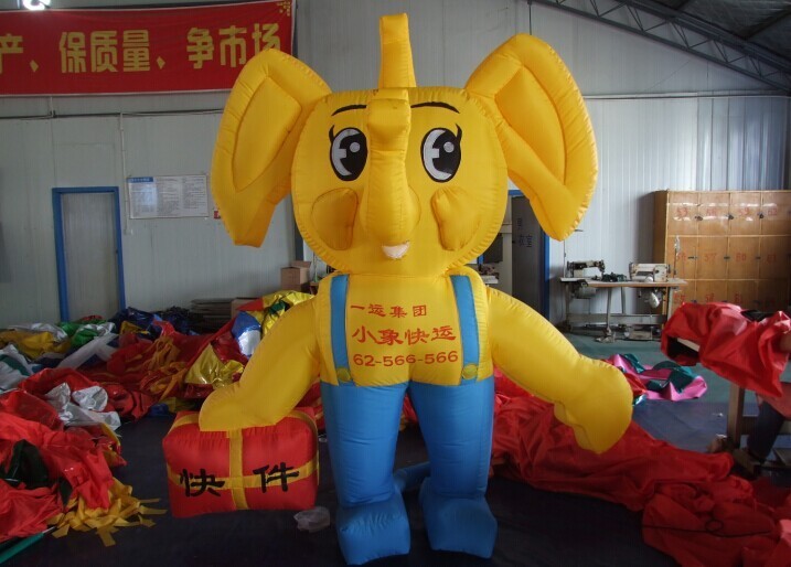 衢州大象充气卡通气模